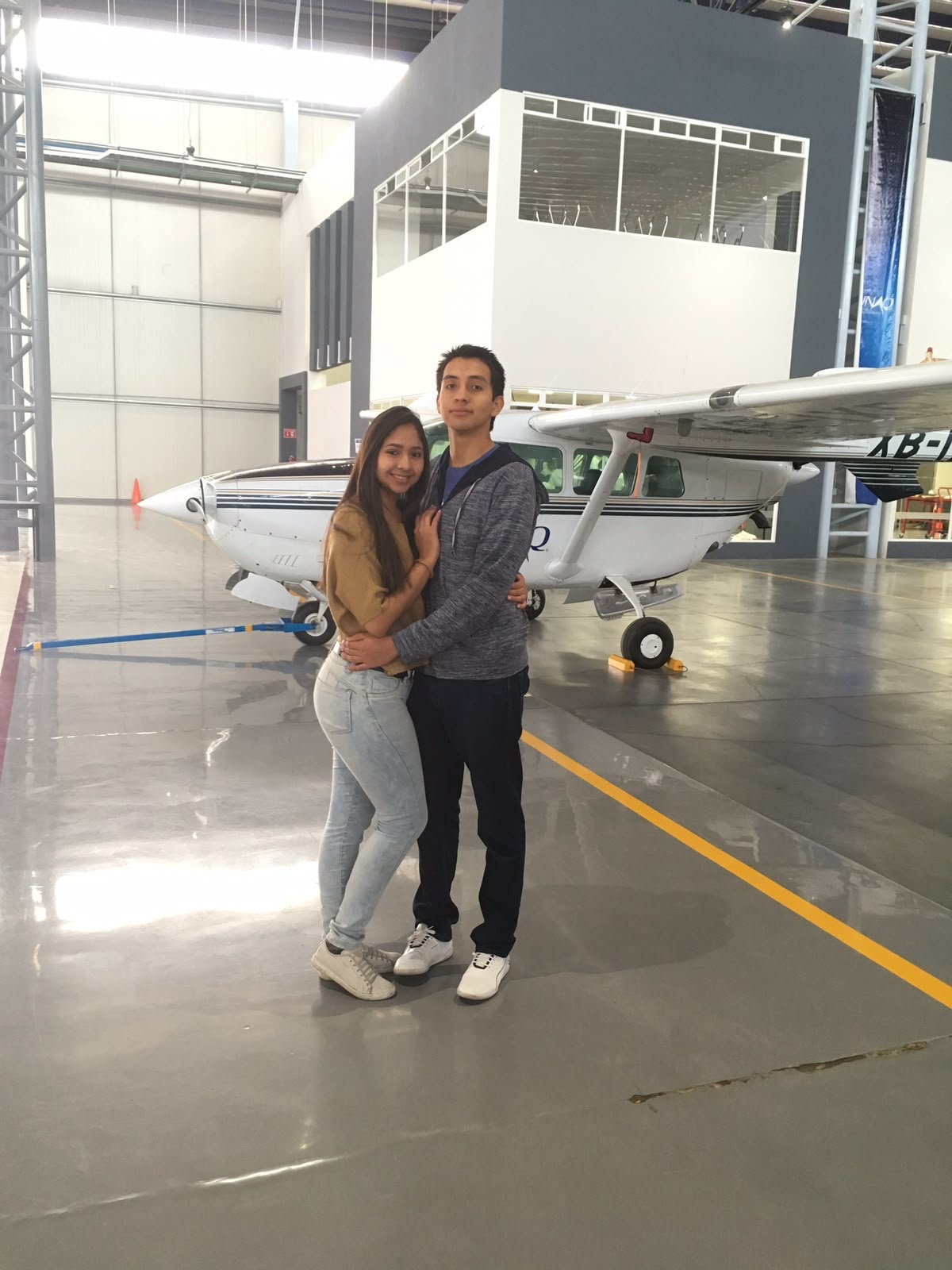 Brenda y Ediel al inicio de su historia